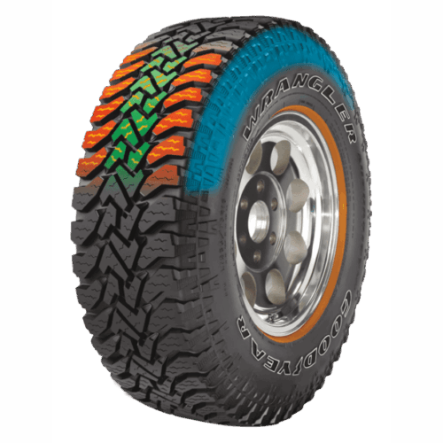 Goodyear Wrangler Authority A/T LT265/70R17 121Q All-Terrain Tire