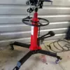 Hydraulic Car Transmission Jack Vertical Lift.1660 Pounds.360掳Rotating Wheel Lift.Red