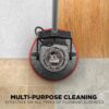 Commercial Orbiter Hard Floor Cleaner Machine. Multi-Purpose Floor Cleaning. Random Orbital Drive. Wide Cleaning Path. 50-Foot Long Cord. ORB550MC. Gray/Red-Oreck
