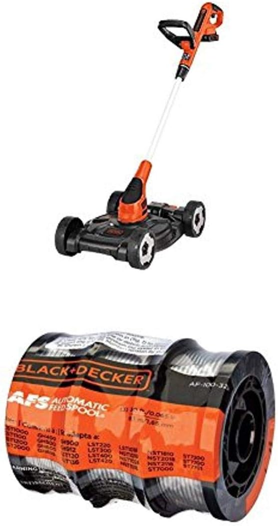 8A65184B-2826-E3F5-FFAD-43196D575115.jpg BLACK+DECKER Combination String Trimmer. Lawn Mower. and Edger. Cordless 3-in-1