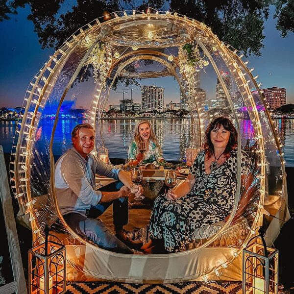 8DFD8D42-A17F-194A-5A74-12D058B94242.jpg Bubble Tent Pop Up Gazebo. 8-10 Person Igloo Dome Garden Patio Canopy Shelter