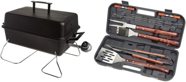8F4A7652-53BC-B96E-140B-8A9382BBAFED.jpg Char-Broil Portable Convective 1-Burner Stainless Steel Propane Gas Grill - 465133010