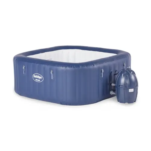60022e SaluSpa Hawaii Airjet 6 Person Inflatable Tub Spa with Pump. Blue
