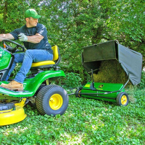 8F82CCB1-25F8-7928-A23A-1650EE8C2BB6.jpg John Deere 42 in. 24 cu. ft. Tow-Behind Lawn Sweeper STS-42JDC