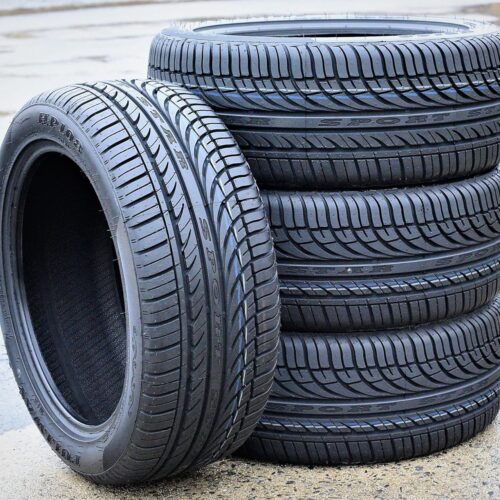Set of 4 All-Season Radial Tires, 99V Load Range XL, 4-Ply BSW, UTQG 380AA