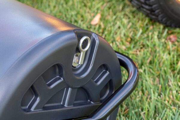 90C16B8F-D6F8-7674-2773-BF977D62705C.jpg Agri-Fab 45-0604 18" x 48" Tow Behind Poly Lawn Roller 550 lbs Weight with Water. Poly Drum and Steel Frame. with Plug. Designed for Lawn and Garden Tractors