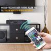 2-Channel Bluetooth Power Amplifier - 2000W Bridgeable Rack Mount Pro Audio Sound Wireless Home Stereo Receiver w/TRS XLR Input.LCD. Bridge Mode. Cooling Fan - Entertainment Speaker System