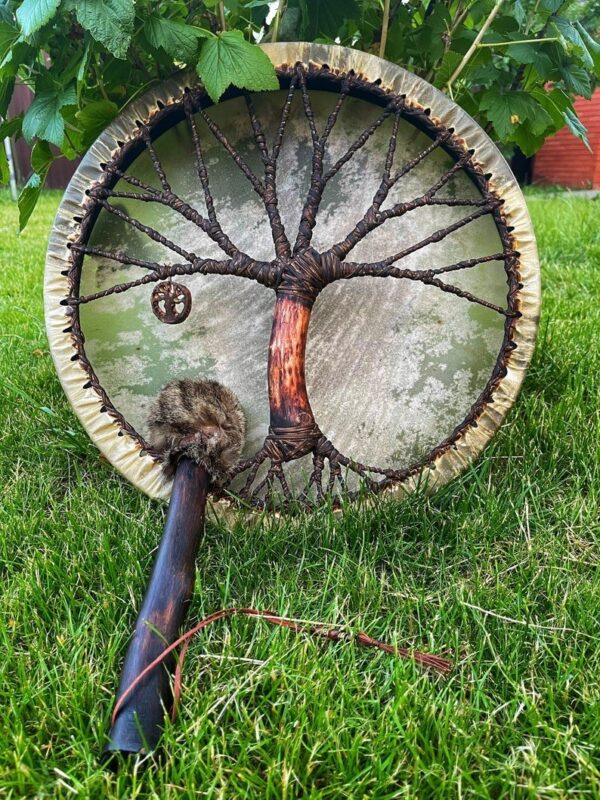 90b4e2c0a943c30ef4998ec9686399e5.jpg 🥁Eagle Shaman drum "Tree of life" Siberian drum Spirit music