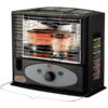 10,000 BTU Indoor Kerosene Radiant Heater, Black