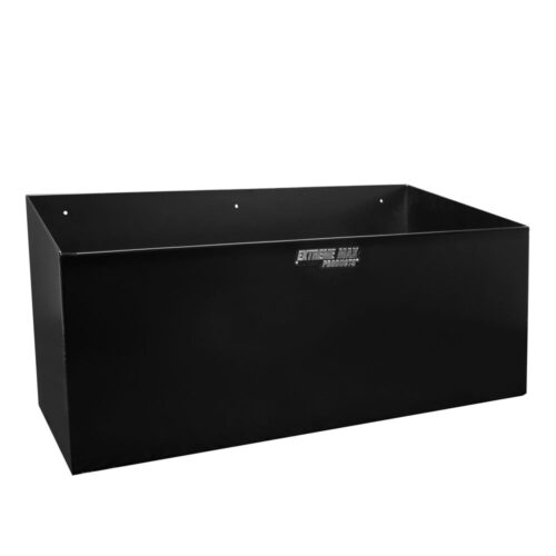 Extreme Max Dual Fuel Jug Holder – Aluminum Design for Two 5 Gallon Jugs. Black Storage Organizer for Trailers & Garages