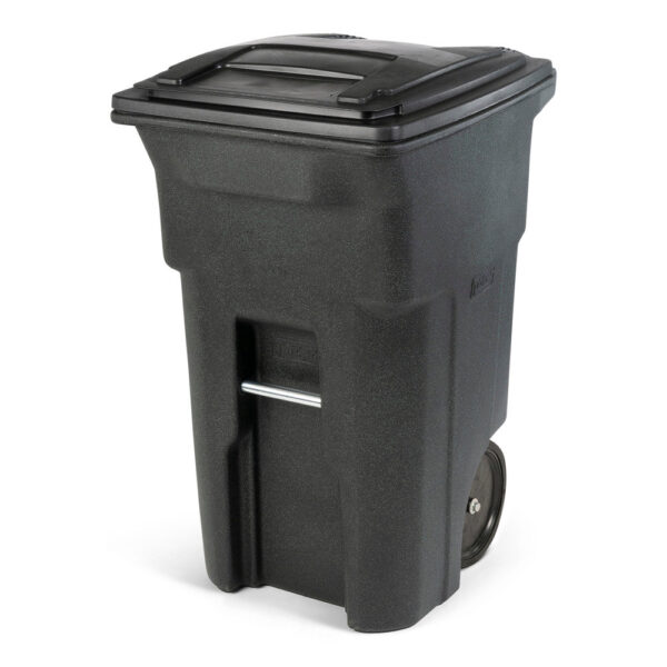 957B1030-0455-5B27-706E-57E4237214D6.jpg Toter 64-Gallon Greenstone Trash Can with Quiet Wheels and Lid