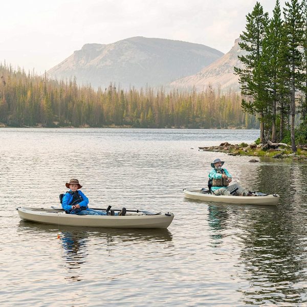 957f9eb1f70d44e1a2d88edb9f061899 Lifetime 90806 Tamarack Angler 100 Fishing Kayak C 2 Pack