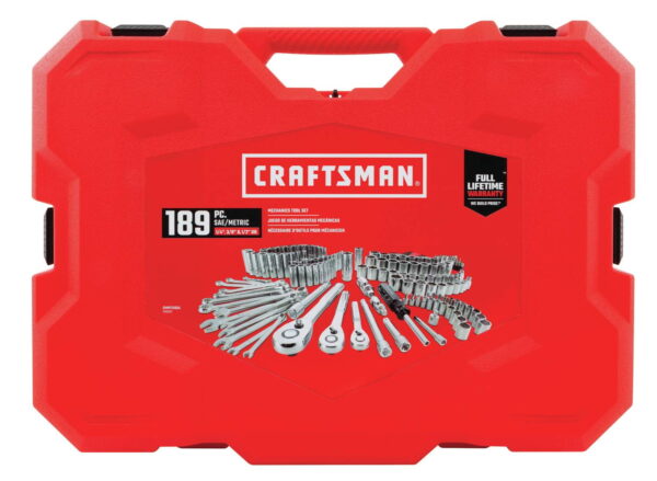 95DDE47D-44AE-685B-4F31-2103A6417424.jpg CRAFTSMAN Mechanics Tool Set. SAE/Metric. 189-Piece (CMMT12034)