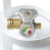 Pound Steel Propane Tank Cylinder with OPD Valve and Built-in Gauge. 20 lb Vertical-Flame King
