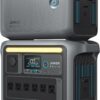 Anker SOLIX C1000 Portable Power Station with 200W Solar Panel. 1800W Solar Generator. 1056wh LFP (LiFePO4) Battery. 6 AC Outlets. Up to 2400W for Home. Power Outages. and Outdoor Camping