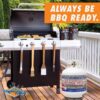 Pound Steel Propane Tank Cylinder with OPD Valve and Built-in Gauge. 20 lb Vertical-Flame King