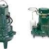 Waste-Mate 267-0001 Sewage Pump. 1/2 HP Automatic – Heavy-Duty Submersible Sewage. Effluent or Dewatering Pump