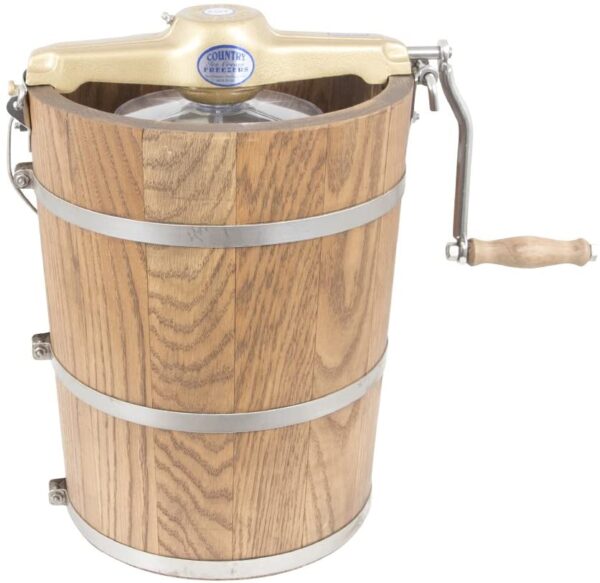 A1BC060D-4EA6-482E-5CF3-E515E245BABA.jpg 6 qt Country Ice Cream Maker – Classic Wooden Tub – Hand Crank