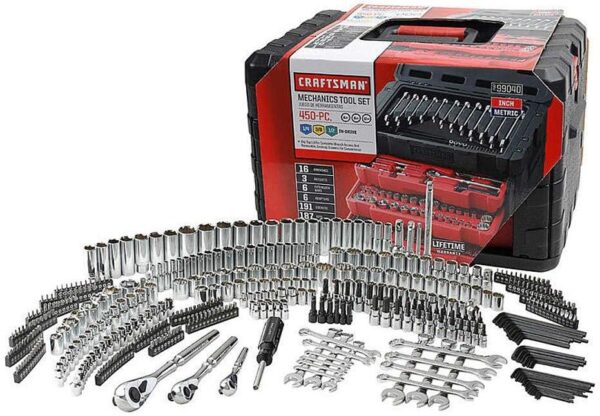A84265DB-669D-EB74-06E5-94449CAB9615.jpg Craftsman 450-Piece Mechanics Tool Set. Ratchet Socket Hand Wrench Toolset