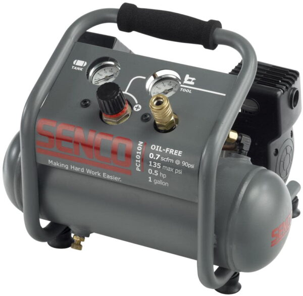AA68F354-EF9F-4060-92A4-6D447960100D.jpg Senco Finish/Trim Air Compressor.1 gal..1/2 HP PC1010N