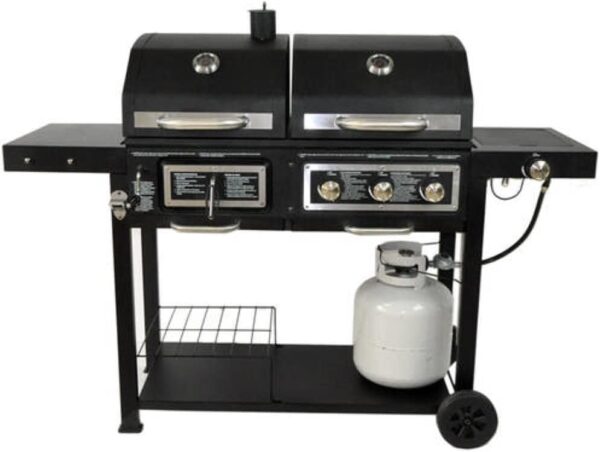 ACAE60F4-20A6-EFF7-CE95-07F01389A814.jpg Dual Fuel Combination Charcoal/Gas Grill