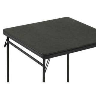 B148F8A7-DBE2-831E-2BFC-5EA9F03F908E.jpg Cosco 34 in. Black Vinyl Top Folding Card Table 14696BLK1E