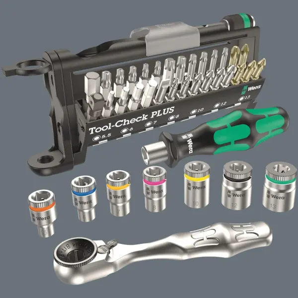 B21286CD-DCFE-EDE7-7397-F3EA2C07223A.webp 5003594001 8100 SB 2 Zyklop 3/8" Metric Ratchet Set ( Piece of 43)