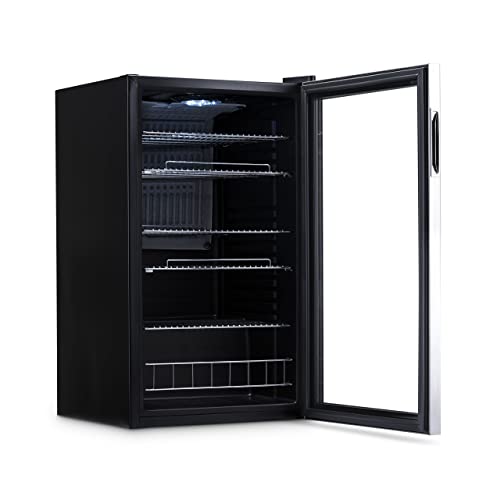 B2348178-3799-4D85-C6CF-F84FF78B039A.jpg NewAir Beverage Refrigerator Cooler | 126 Cans Free Standing with Right Hinge Glass Door