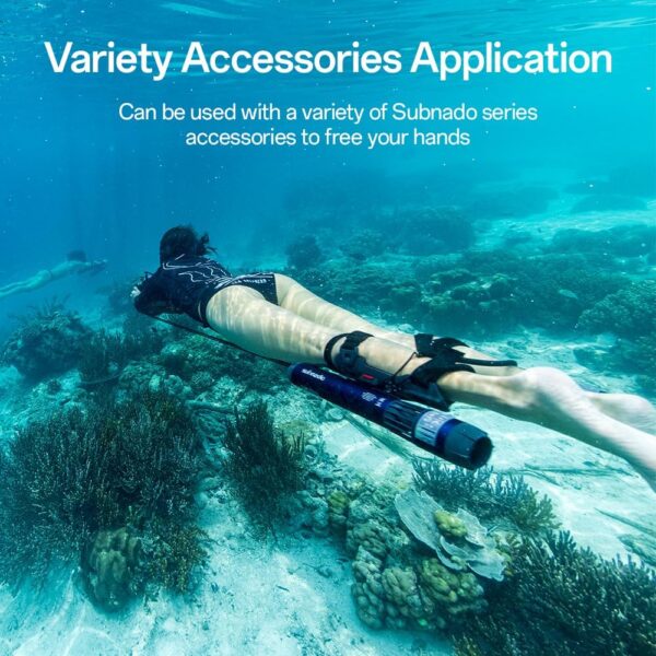 B2955DEA-A7D4-4EF4-9A8D-F464F2F967D4.jpg Waydoo Subnado Underwater Scooter Lite. Water Sports Diving Scooter with Removable Handle. Compact and Portable Water Scooter for Adults&Kids. Scuba Diving Snorkeling Sea Scooter Multiple Uses. Blue