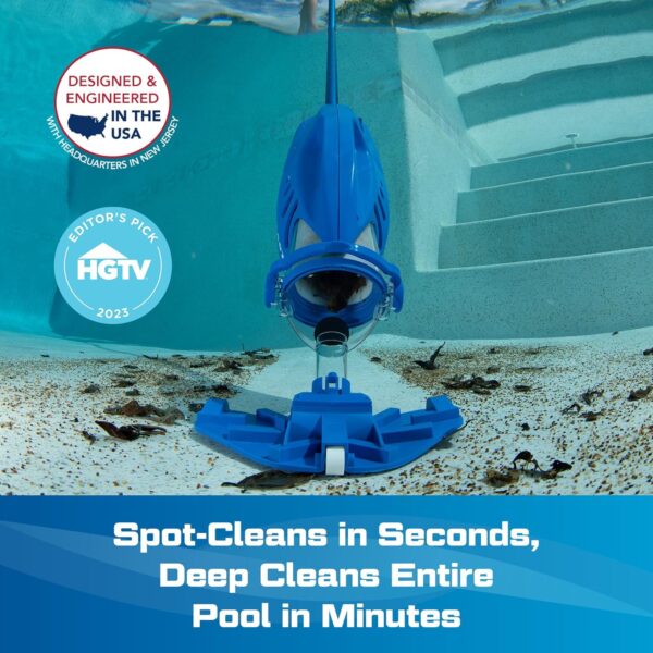 B3729FEB-1FA5-3DCD-D20E-1FC52076B5BA.jpg POOL BLASTER Max Cordless Pool Vacuum for Deep Cleaning & Strong Suction. Handheld Rechargeable Swimming Pool Cleaner for Inground and Above Ground Pools. Hoseless Pool Vac by Water Tech