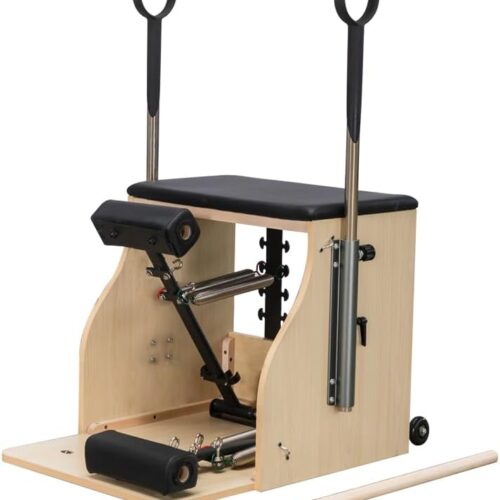 Pilates Chair. Split-Pedal Stability Combo Chair with Handles.Pilates Reformer Machine.Pilates Equipment for Home Or Studio Use