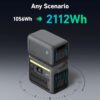 Anker SOLIX C1000 Portable Power Station with 200W Solar Panel. 1800W Solar Generator. 1056wh LFP (LiFePO4) Battery. 6 AC Outlets. Up to 2400W for Home. Power Outages. and Outdoor Camping