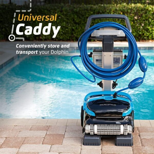B6D3EE6E-0E4A-6AEF-B62D-B92B9A05C742.jpg Dolphin Nautilus CC Plus Wi-Fi Automatic Robotic Pool Vacuum Cleaner. Always Cleaning. Never Charging. with Wall Climbing Scrubber Brush. Ideal for In-Ground Pools up to 50 FT in Length