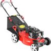 Self Propelled Gas Lawn Mower. 20-Inch 140cc OHV Engine 3-in-1 Gas Mower.Adjustable Cutting Height for Sports Fields. Community Greening. Municipal Greening