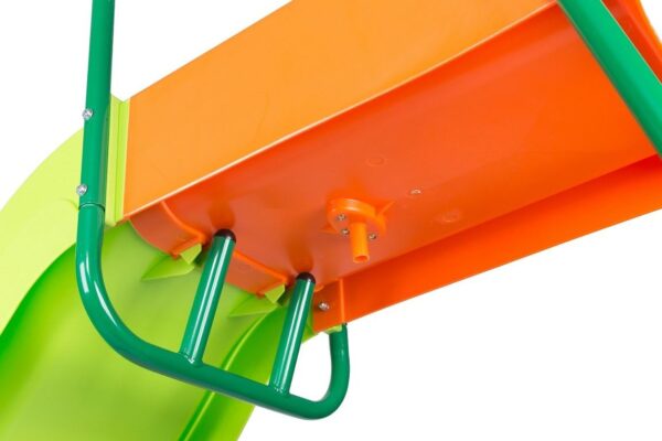BC563321-E125-D1A8-D21C-B67D5DEEAB27.jpg Outdoor Playground Slide. Big Backyard Freestanding Plastic Slide. 10 ft Outdoor Swing Set Slide for Kids Ages 4-8