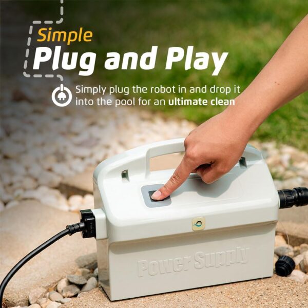 BFB9E185-3C98-8A35-E22B-565AF28A1A95.jpg Dolphin Nautilus CC Plus Wi-Fi Automatic Robotic Pool Vacuum Cleaner. Always Cleaning. Never Charging. with Wall Climbing Scrubber Brush. Ideal for In-Ground Pools up to 50 FT in Length