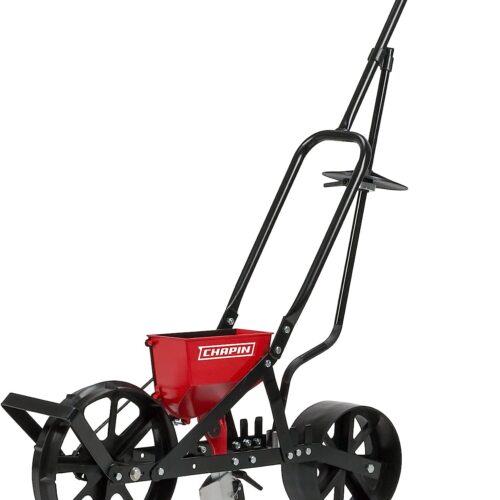 Chapin Garden Push seeder With 6 Seed Plates for Up to 20 Varieties Of Seeds