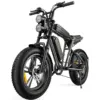 AKEZ Electric Bike for Adults – 1000W 28mph Moped Ebike with 48V 13A Removable Battery. Up to 94 Miles All Terrain Off Road E-Bike with 20*4.0′′ Fat Tire.Full Suspension.7-Speed UL Certified
