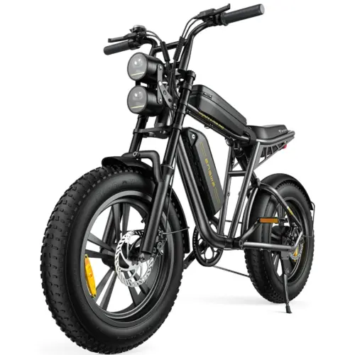 AKEZ Electric Bike for Adults – 1000W 28mph Moped Ebike with 48V 13A Removable Battery. Up to 94 Miles All Terrain Off Road E-Bike with 20*4.0′′ Fat Tire.Full Suspension.7-Speed UL Certified