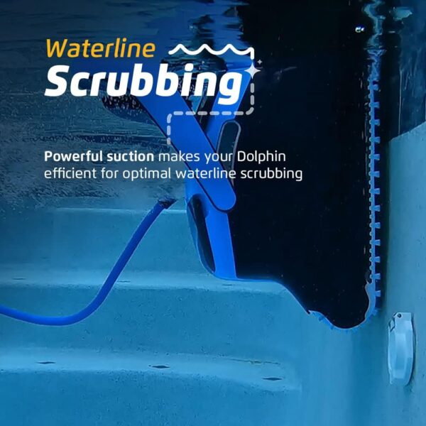 C495D891-5011-89B6-CF9F-6CDFA47B5A12.jpg Dolphin Nautilus CC Plus Wi-Fi Automatic Robotic Pool Vacuum Cleaner. Always Cleaning. Never Charging. with Wall Climbing Scrubber Brush. Ideal for In-Ground Pools up to 50 FT in Length