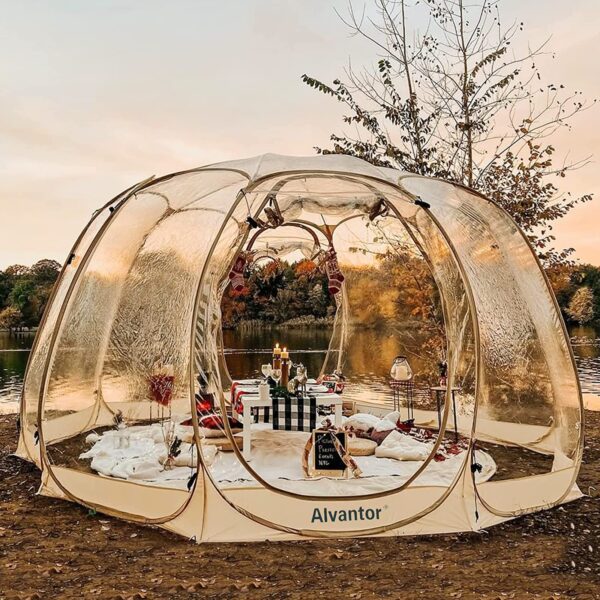 C4D751A7-4FF0-8727-3B81-9AD3758D93A0.jpg Bubble Tent Pop Up Gazebo. 8-10 Person Igloo Dome Garden Patio Canopy Shelter