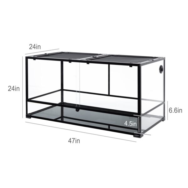 C87D4817-2BE4-2B4E-32A2-3FBDA7F15CE0 REPTIZOO 120gallon Extra Large Reptile Terrarium