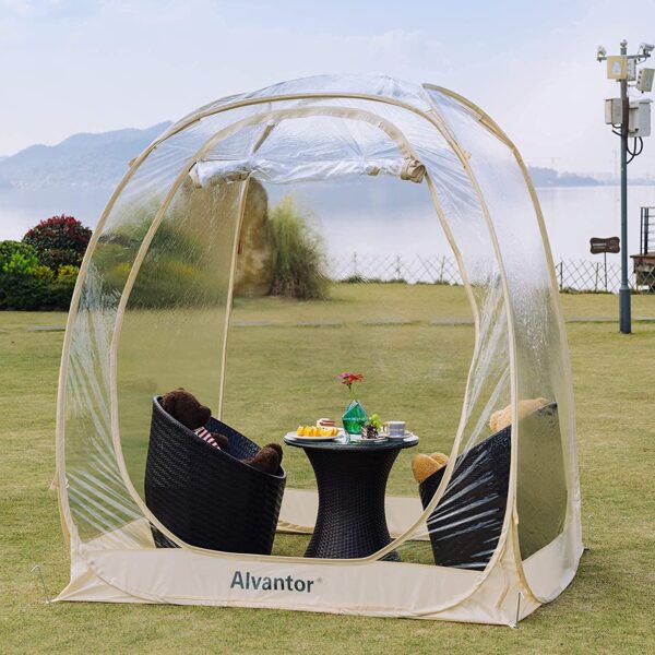 CB17F765-8873-96FE-7DF3-43BF3442D45A.jpg Bubble Tent Pop Up Gazebo. 8-10 Person Igloo Dome Garden Patio Canopy Shelter