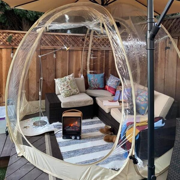 CBAEAB07-23B2-43C0-C7E8-006E4CEEC8C6.jpg Bubble Tent Pop Up Gazebo. 8-10 Person Igloo Dome Garden Patio Canopy Shelter