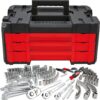 Craftsman 262-Piece Mechanic Tool Set. Master Socket Set with 3-Drawer VERSASTACK Tool Box. SAE/Metric Set (CMMT45309)
