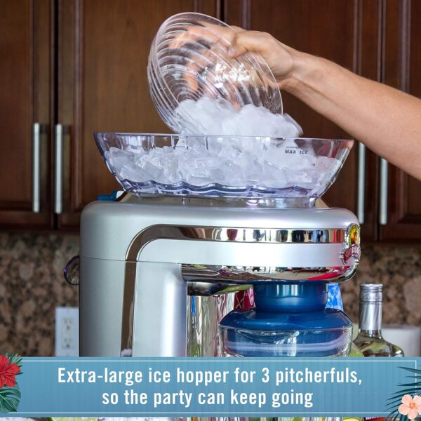 CE78AEB7-118D-E496-9AB2-15E51E5E8F7C.jpg Key West Frozen Concoction Maker with Easy Pour Jar and XL Ice Reservoir