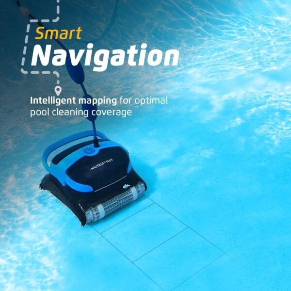 CF26C5C8-9871-736D-D6A1-E5A43F5E7BC5.jpg Dolphin Nautilus CC Plus Wi-Fi Automatic Robotic Pool Vacuum Cleaner. Always Cleaning. Never Charging. with Wall Climbing Scrubber Brush. Ideal for In-Ground Pools up to 50 FT in Length