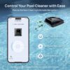 Beatbot AquaSense 2 Pro Cordless Pool Vacuum Robot. Unmatched 5-in-1 Cleaning. Surface Parking. Skims Water Surface with APP Control. Water Clarification. for Pools up to 3.875 Sq.ft �� Emerald Green