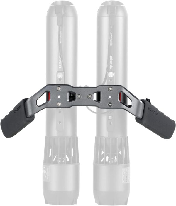 D6FF9CEC-BF75-D225-0BD4-27FE035282E6.jpg Subnado Twin Engine Handle Bracket+ Subnado Underwater Scooter 2 Packs with 2 handgrips. 2 Arm Mount Kits. 2 Accessories Mount Rings