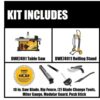 DW 15 Amp Corded 10 in. Job Site Table Saw with Rolling Stand DWE7491RS